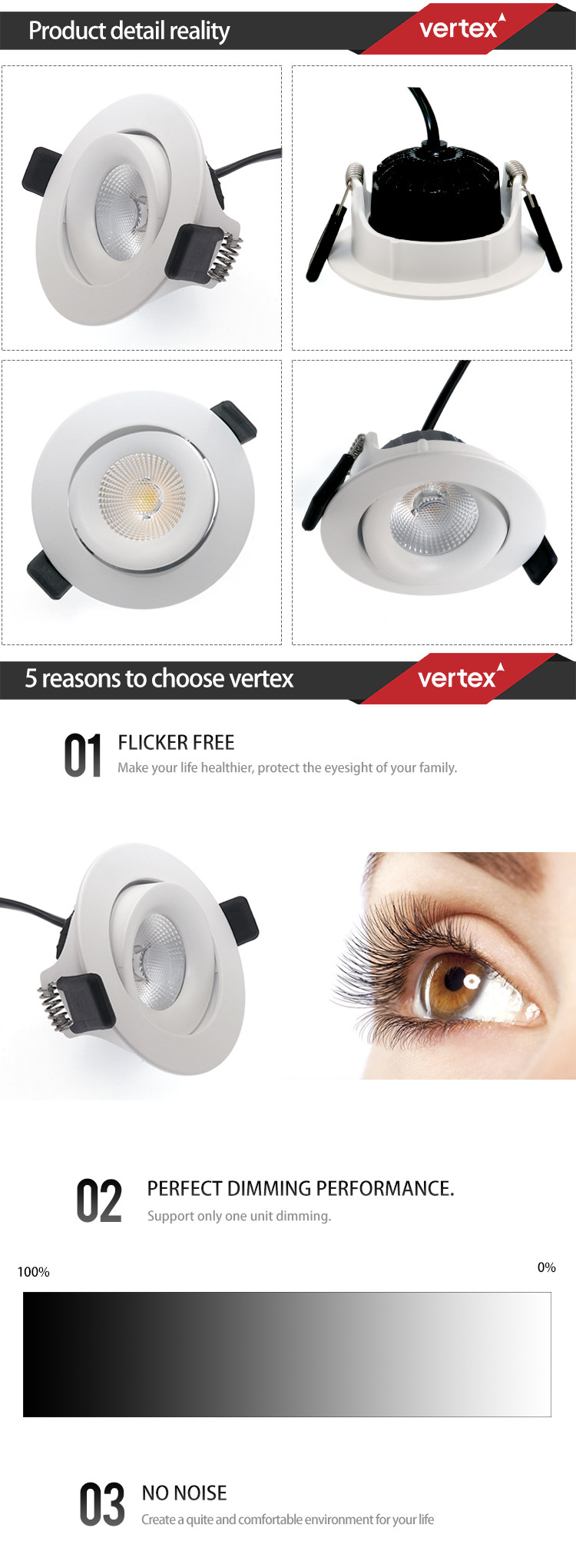 Home Indoor 9w Ultra Thin LED Downlight 40000hrs