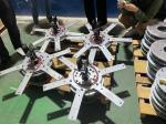 13ft HVLS Large Industrial Ceiling Fan With 3 Blades Roof Installation 220V