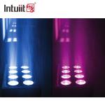 8*15W RGBW 4 In 1 Battery Powered LED Square Par Light Outdoor Waterproof Stage