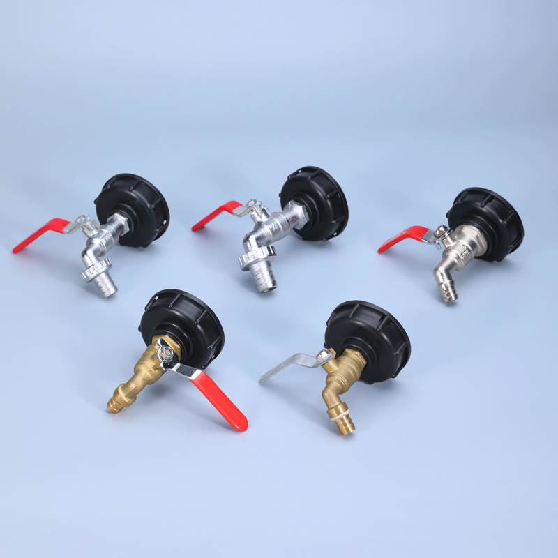 S60x6 Thread To 3/4" 1/2" 1" Reducing Adapter Connector for IBC Tank Irrigation Needs