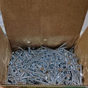 China 14mm Electro Galvanized Nails Diamond Point Strong High Carbon Steel Nails wholesale