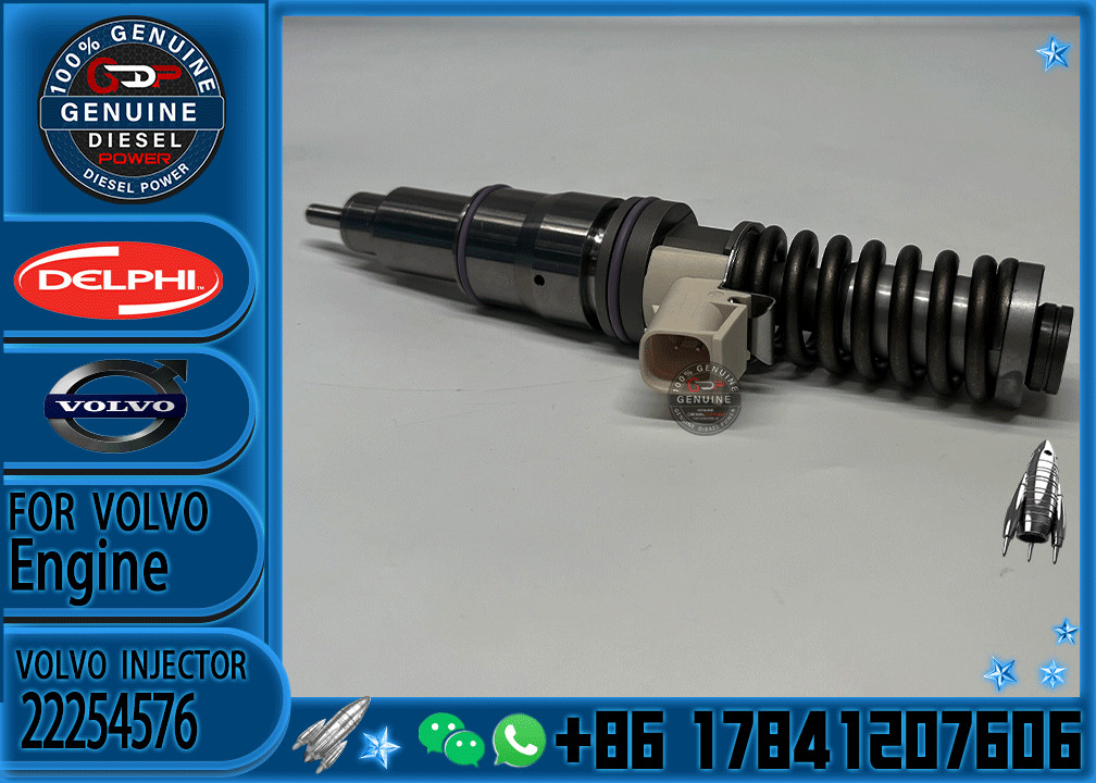 Original Diesel Fuel Injector 21977918 BEBE4P02001 BEBE4P03001 22254576 E3.27 For Volvo Injector MD13 EURO 6