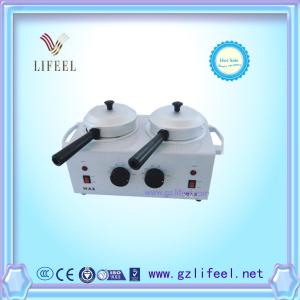China Double Pot Wax Warmer Heater with Handle hair remove wholesale
