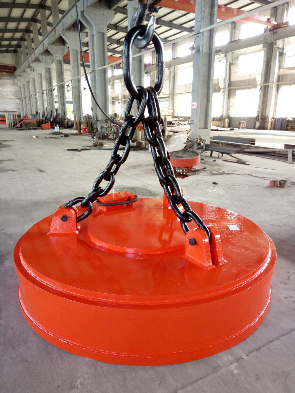 Fully Sealed Electric Lifting Magnets High Humidity Proof Great Suction Ability