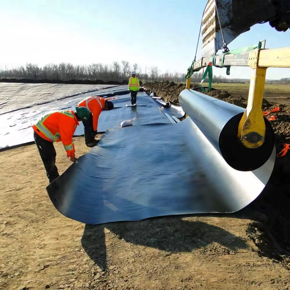 HDPE High Definition Polyethylene Liner Industrial Design Style for Fish and Shrimp Farm Ponds Balck Waterproof
