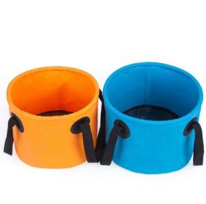 China 13L Portable Collapsible Water Bucket For Traveling Camping Hiking Fishing Beach wholesale