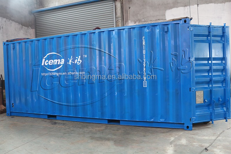 10T Brine Refrigeration Block Ice Machine 380V 3P