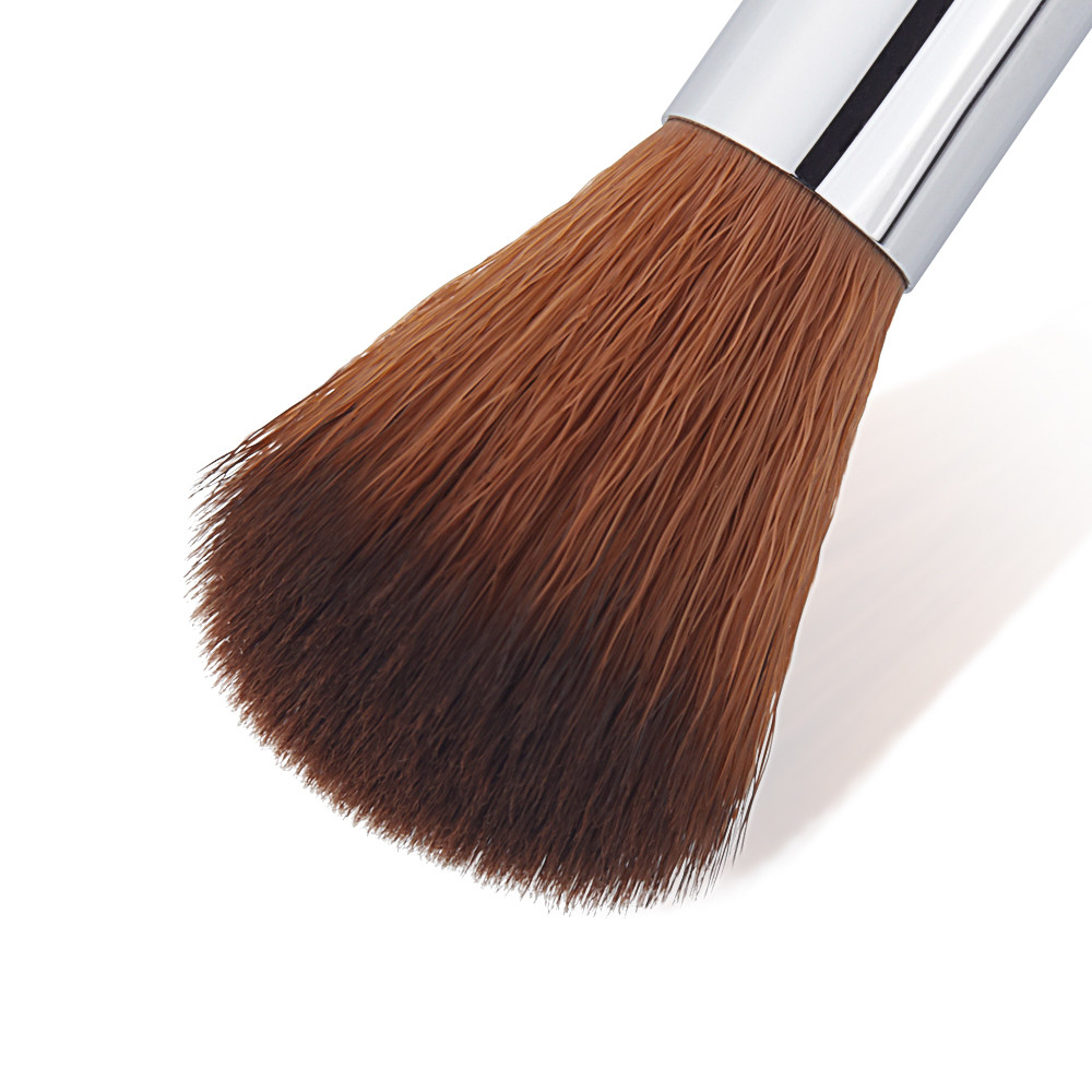 Anti Bacterial Contour Makeup Brush Scratch Resistant Light Weight