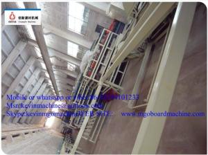 China 2 - 25 mm Thickness Mgo Magnesium Oxide Board Production Line Fully Automatic wholesale