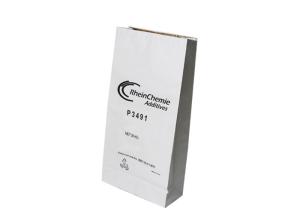 China 3 Layers Heat Sealed Paper Bags Trapezoid Pocket Opening Good Wear Resistance wholesale