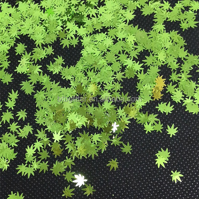 Marajuana Glitter The Perfect Addition to Your Painting on Polyester Kit