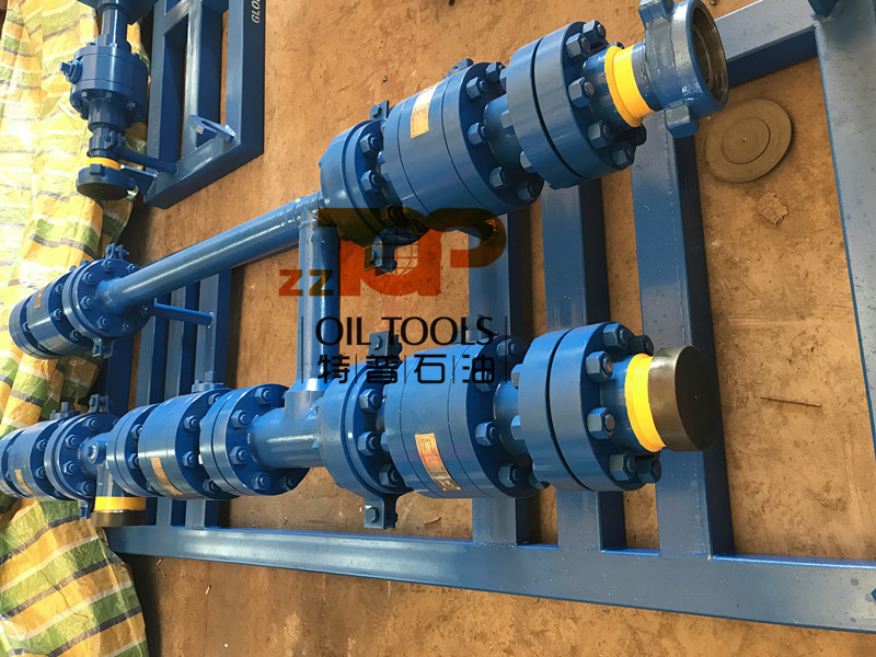 API Oil And Gas Manifold For Surface Well Testing Equipment AISI 4130