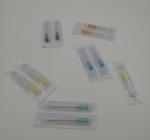 Light Yellow Disposable Dental Syringes Side Hole Out Diameter 2.7mm 12G