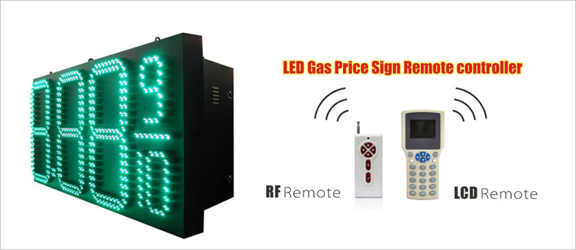 Pixel Tube Led Gas Price Signs 60inch Express Projector Led Oil Price Display Screen