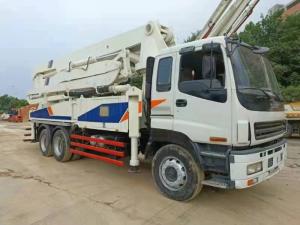 China Zoomlion 37m X Leg 120m3/H Used Concrete Pump Truck wholesale