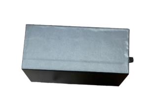 China Matte Black Drawer Style Rigid Paper Gift Box 175x78x60mm wholesale