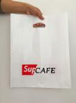Gravure Printing HDPE Die Cut Handle Plastic Bag