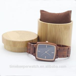 China bamboo boxes , wood boxes ,quartzwood wristwatches oem wholesale
