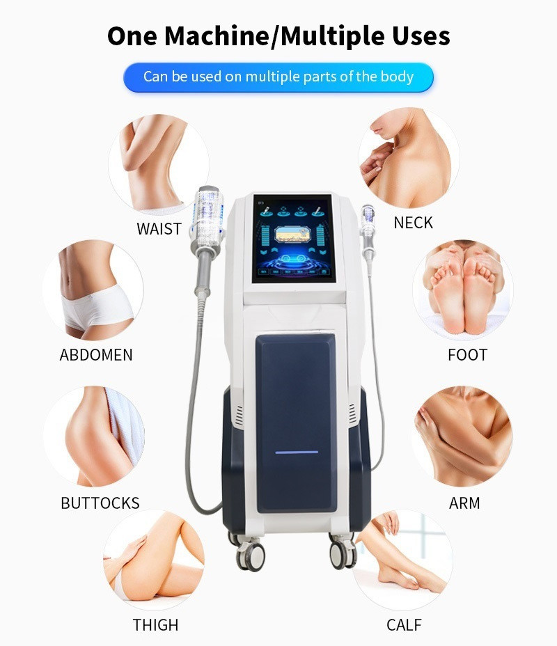 Fat Burning Cellulite Treatment Machine , 8D Inner Ball Vacuum Cavitation Roller