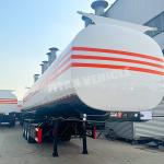 TITAN 3 Axle 45000 Liters Diesel Fuel Trailer Oi Fuel Tanker Trailer for Sale in