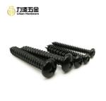 6mm Black Self Tapping Screws For Metal Aluminum Material Coloredplating