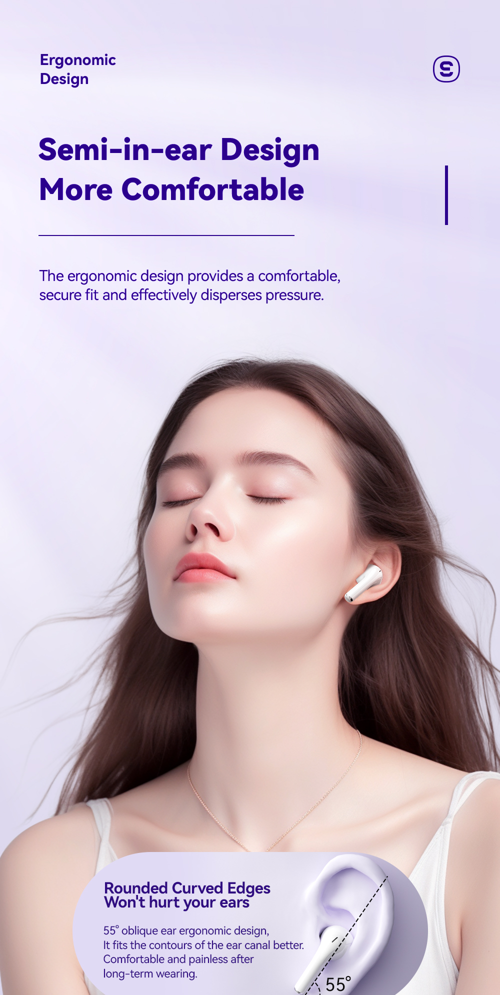 ESSAGER D 8 Series TWS Wireless Earbuds BT Ear Buds With Touch Control