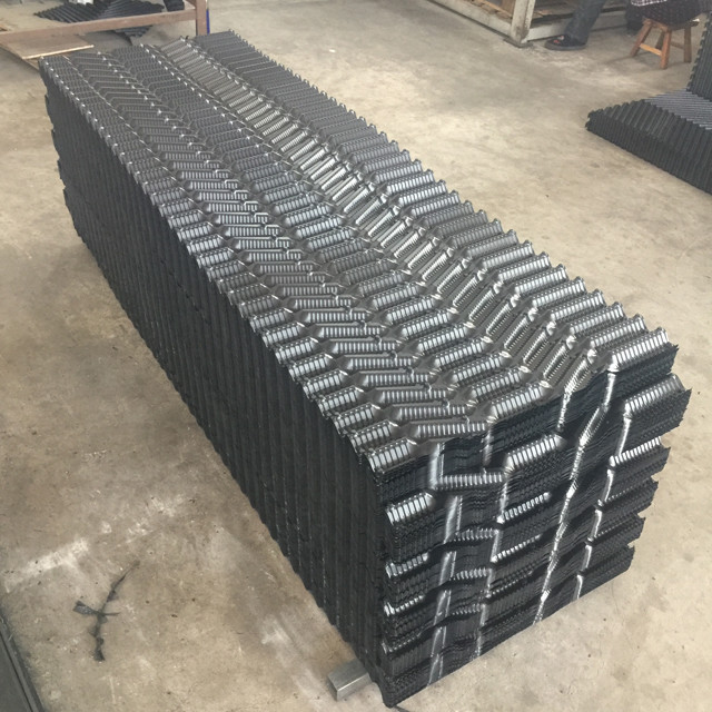 500mm Cooling Tower Fill Media Replacement Counter Flow Media PVC Fill Packs