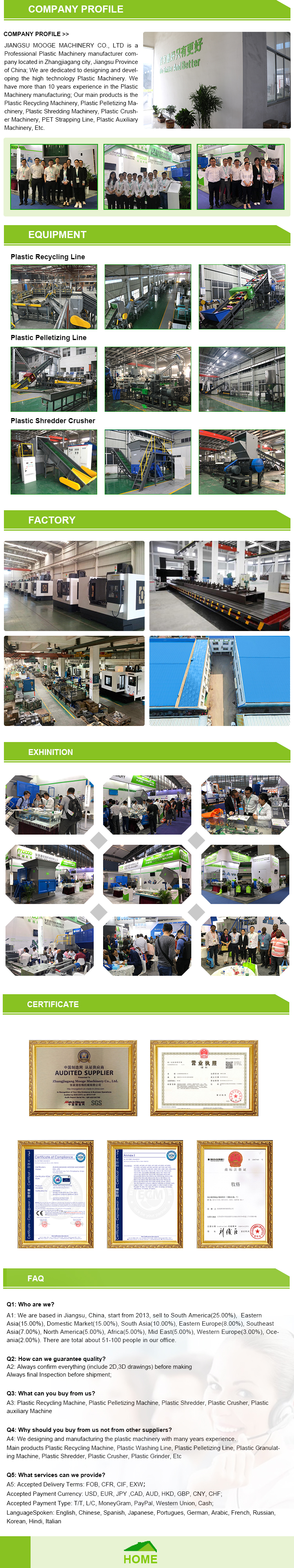 300kg/H Pelletizing Machine For Plastic Recycling Raffia PET Pelletizing Line