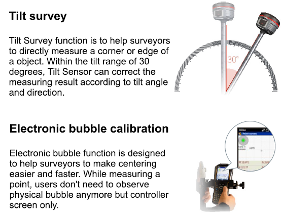RTK GNSS Receiver Kolida K5 Plus surveying equipment gps rtk with Trimble board