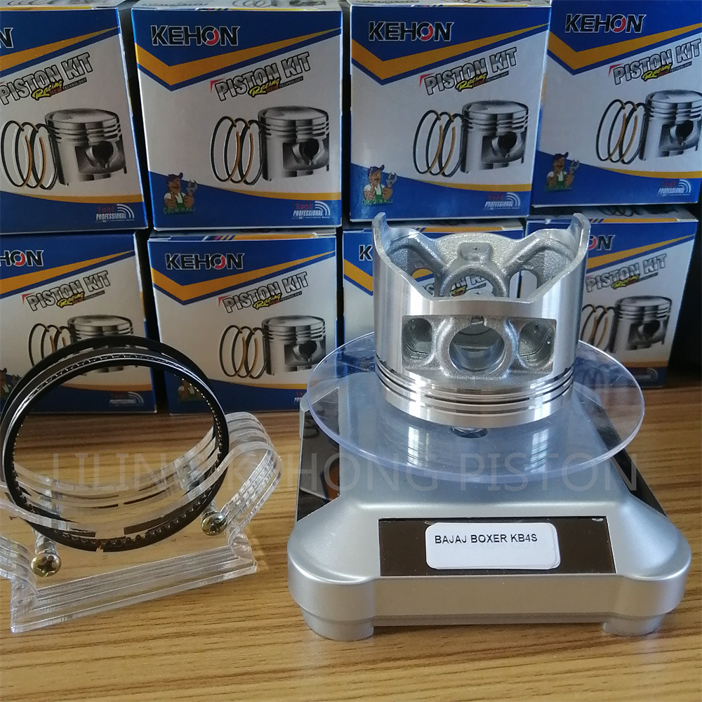 BOXER KB4S Piston And Piston Rings , 74.5g BAJAJ Piston Rebuild Kit