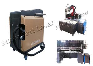 China Non Touch Air Cooling 200W 8mJ Laser Cleaner Machine wholesale