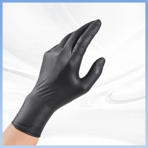 China Lightweight Breathable Household Cleaning Gloves PVC Black Gloves wholesale