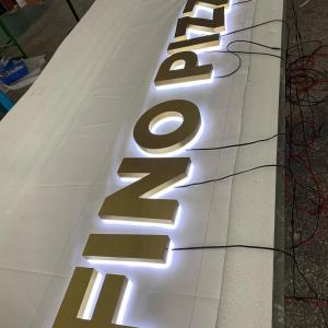 China Shops LED Signage Letters Snow LED 3D Sign for Custom Business Logo Outdoor Store Sign wholesale