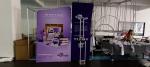 10ft Straight Curve Backdrop Banner Advertising Trade Show Booth Pull Up Banners