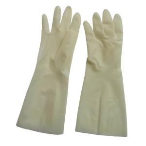 China Solvent Retance Nitrile Dishwashing Gloves 15 Mil Industrial Work wholesale