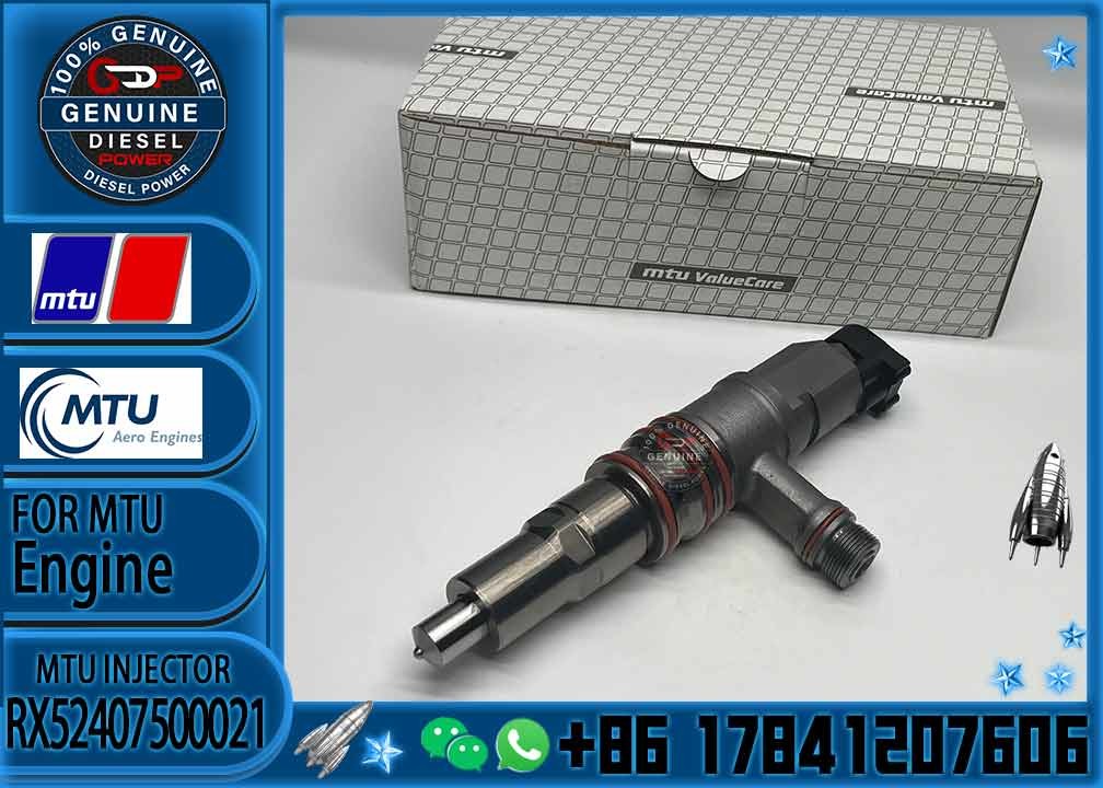 Diesel Engine Common Rail Fuel Injector RX52407500021 FOR MTU 4000 ENGINES