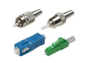 China SC LC SingleMode Ceramic Fiber Optic Connectors Low Reflection wholesale