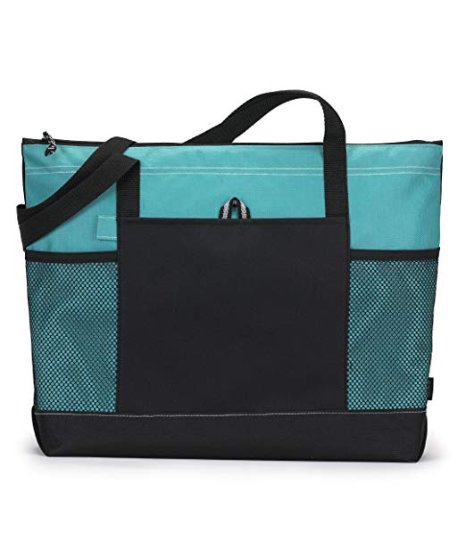 Compact Shoulder Tote Bag Unisex Ultralight Multipurpose With Zipper Non Toxic