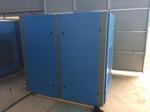 China Silent Industrial Rotary Screw Air Compressor With Dryer Internal Gear Drive wholesale