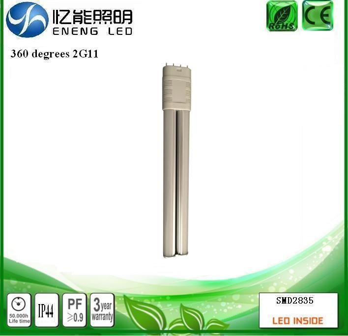 360 degree 2G11 led light 22W 18W 15W 10W 2G11 led tube LED Tube 4pin PLL light with 2835 led AC85 -265V
