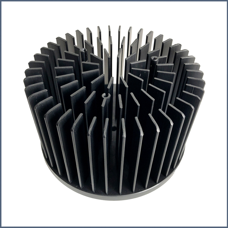 Antirust Aluminum Radiator Heat Sink Cooling Plate 152x200x12mm