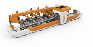 China Automatic Feeding Steel Pipe Laser Cutting Machine For Various Shape Ture wholesale