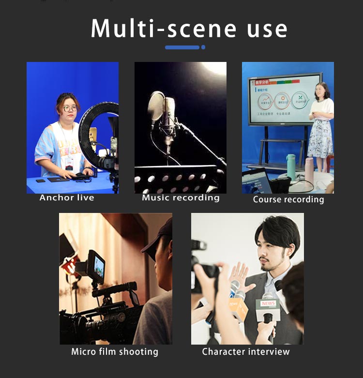 TYSTvideo 24 inch High Brightness Autocue Camera Teleprompter for Black News Broadcasting