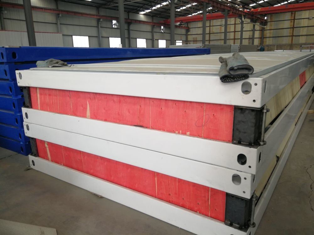 Insulated Steel Prefab Folding Container House Collapsible Container Homes