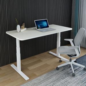 China Improve Your Health and Productivity with this White Electric Height Adjustable Desk wholesale