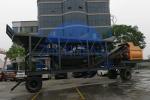 Transit Twin Shaft YHZS35 35m3/HMobile Concrete Batching Plant
