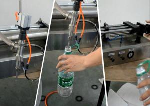 China Industrial Semi Automatic Bottling Machine / Semi Automatic Liquid Filling Machine wholesale