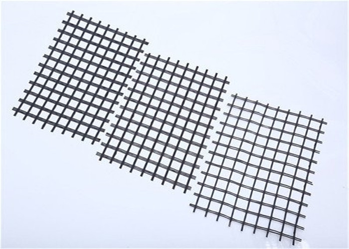 Coated Bitumen 50kN Biaxial Glass Fiber Geogrid