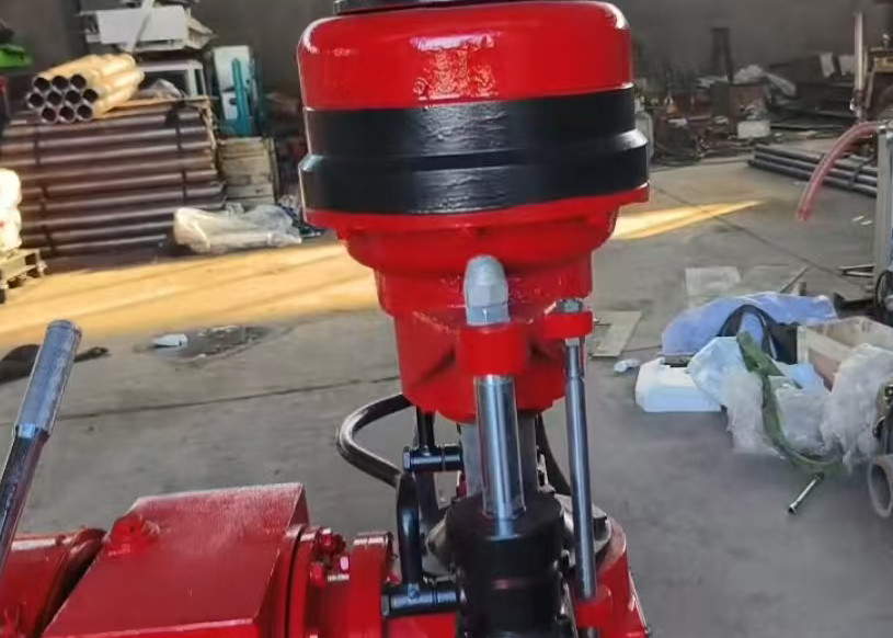 Lightweight Core Drilling Rig XY-2PC 50mm Drilling Rod Diameter Spindle Speed 81 164 298 334 587 1190 R/min