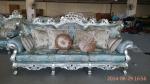1 2 3 Seat Luxury Living Room Furniture Resilient Sponge European Style